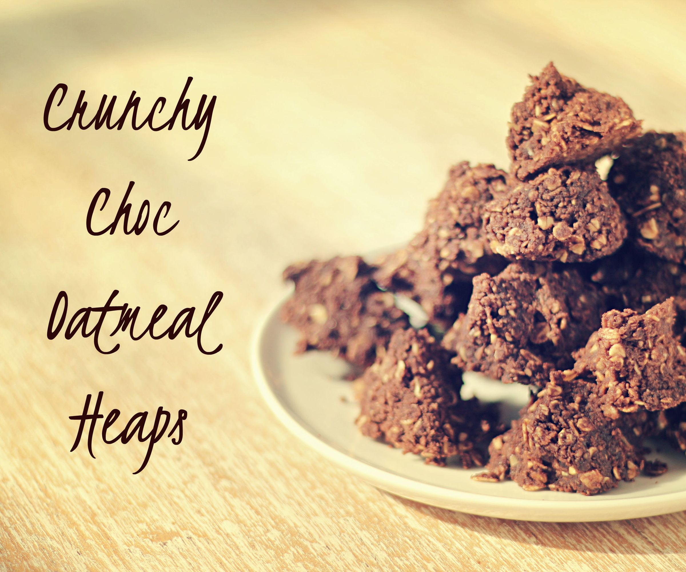 Chocolate Oatmeal Heaps