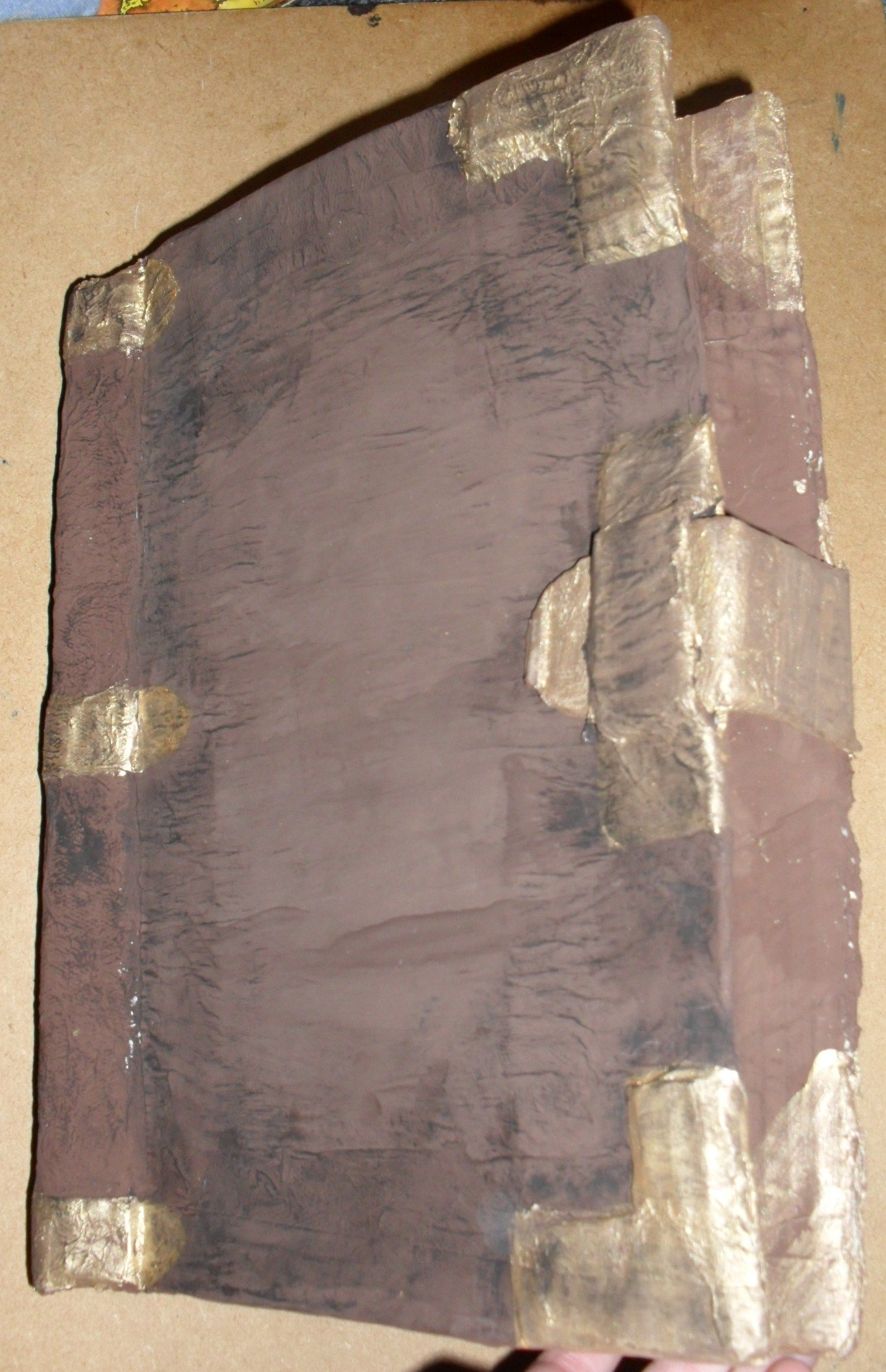 Cardboard Props Antique Book/ Magic Spell Book (Papier Mache) 8