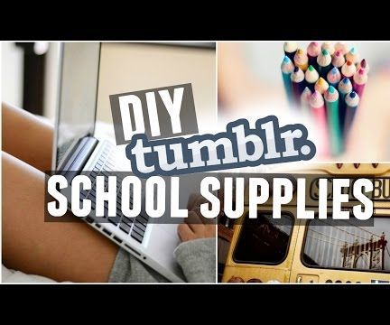 DIY Tumblr Inspired Notebooks