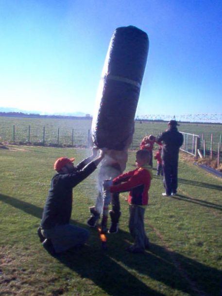 Sasha,s Long Rainge Hot Air Balloon