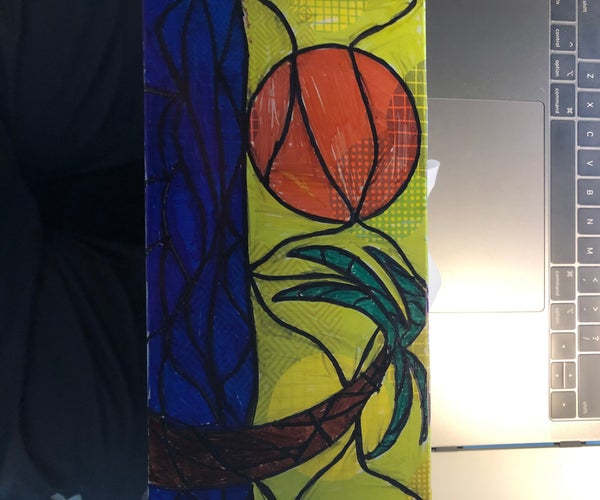 Easy Stained Glass Image