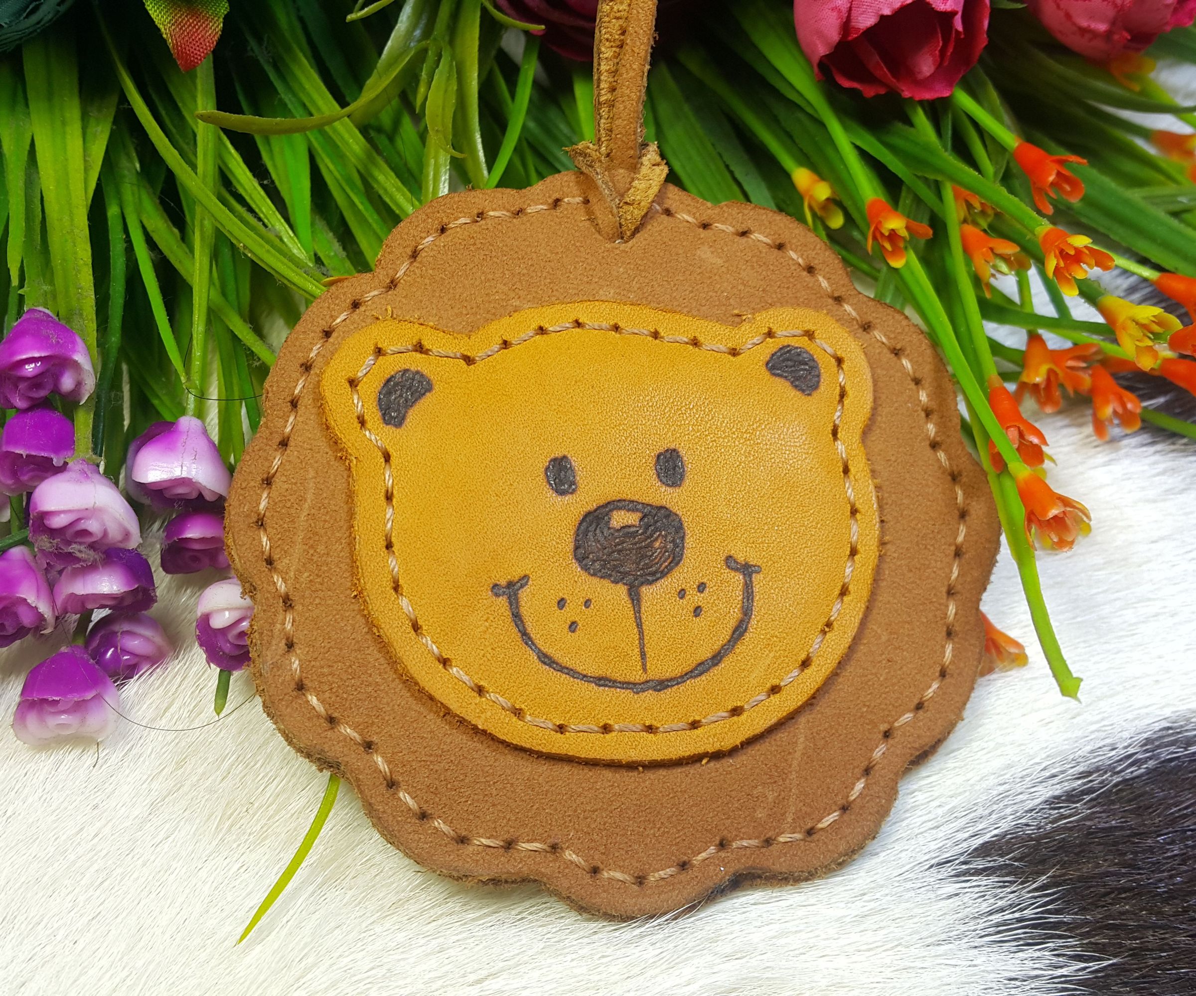 DIY Leather Name Tag