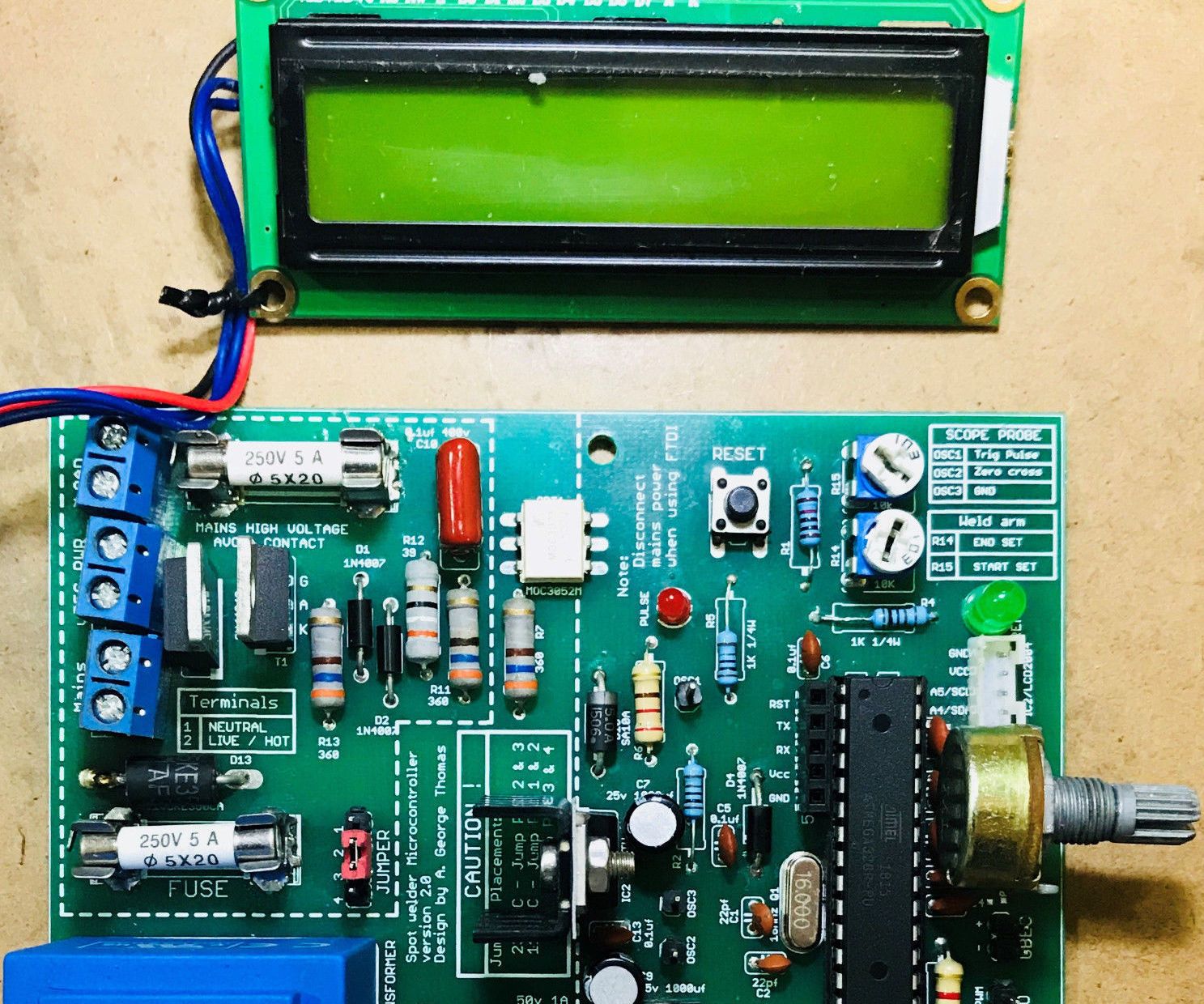 Arduin0 Spotwelder - Max Weld  V2.0