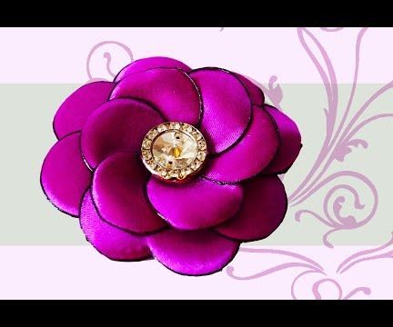 DIY Ribbon Flower How to Make Hair Bow Ribbon Tutorial / Diy Hair Bow / Julia DIY Beauty and Easy