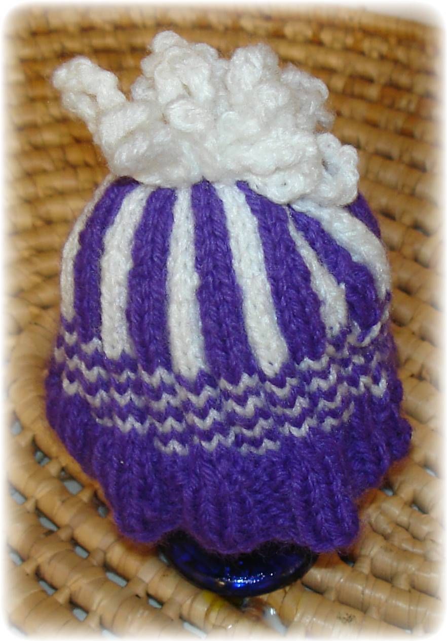 How to Knit a 'proper' Egg Cosy for a Faberge Egg!