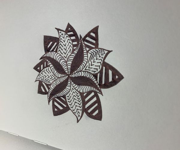 How to Make a Zentangle