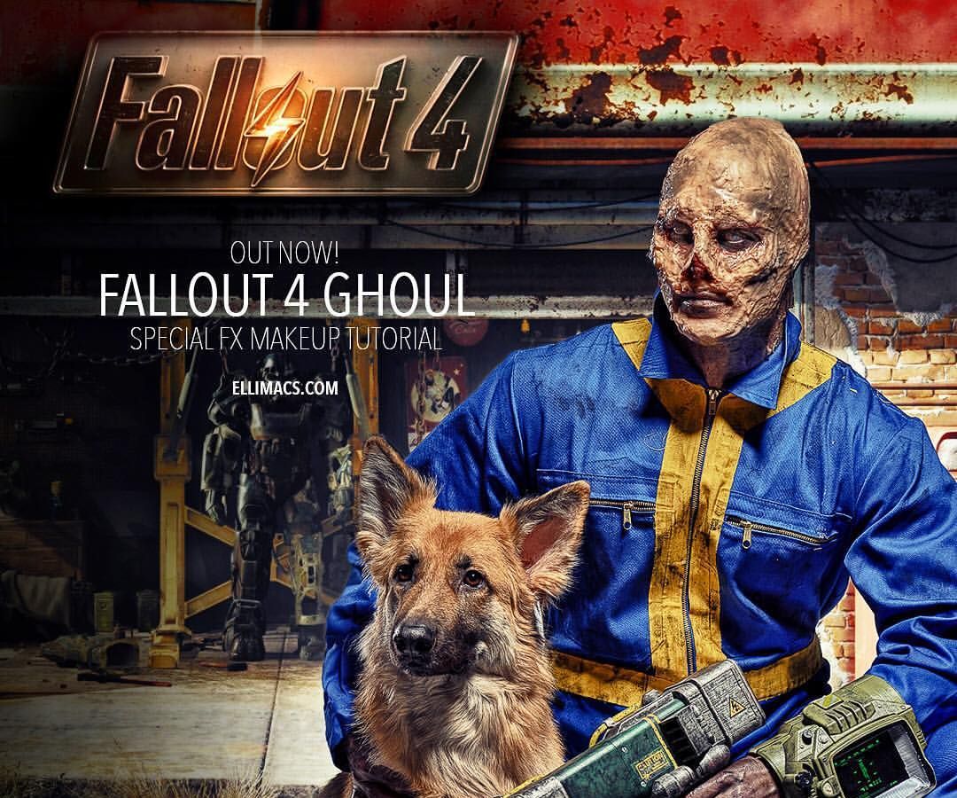 Fallout 4 Ghoul - SFX Makeup Tutorial