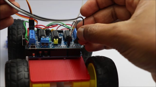 How to Make Obstacle Avoiding Car Using Arduino : 6 Steps (with ...
