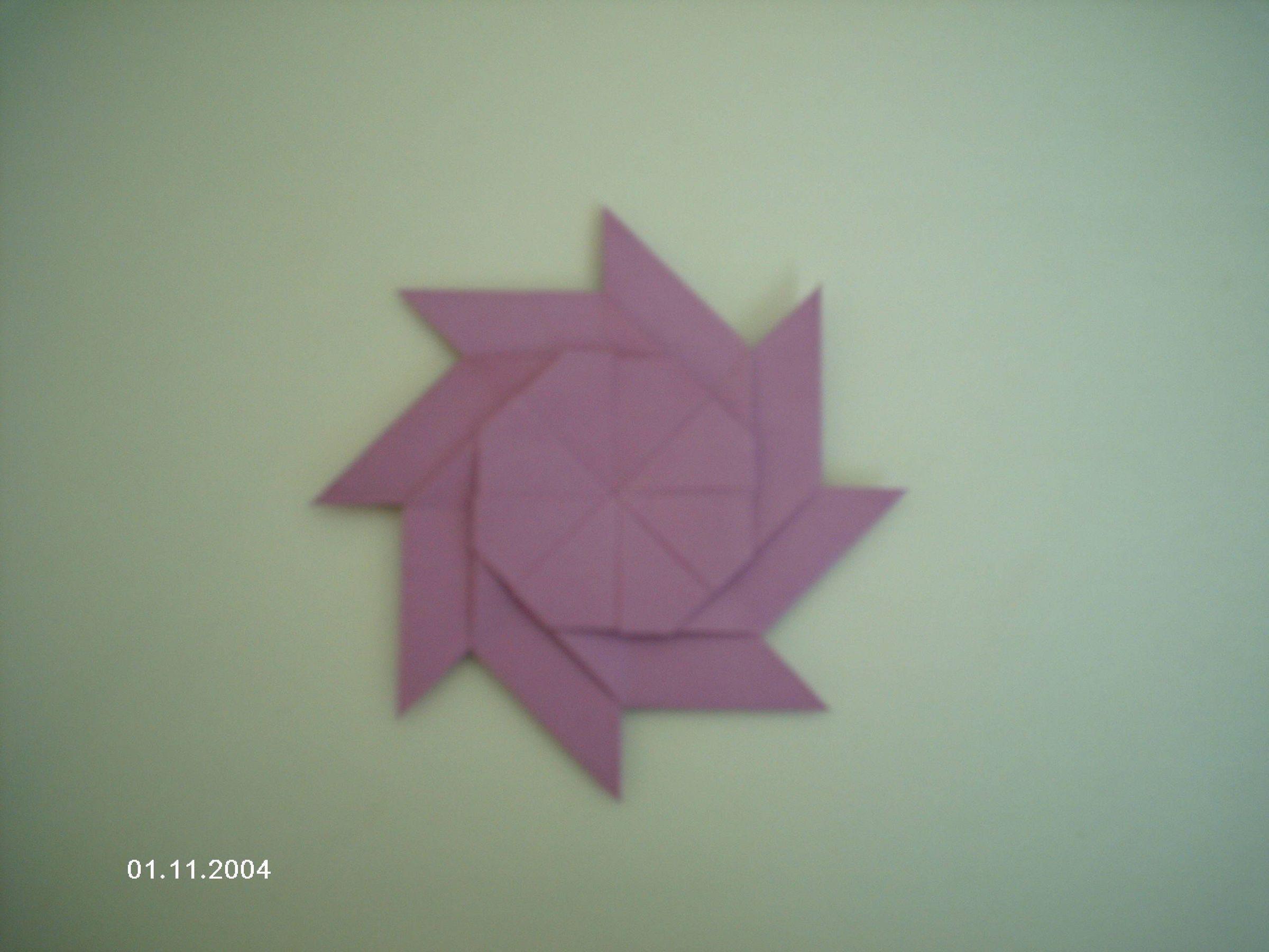 Transforming Post-It Note Ninja Star