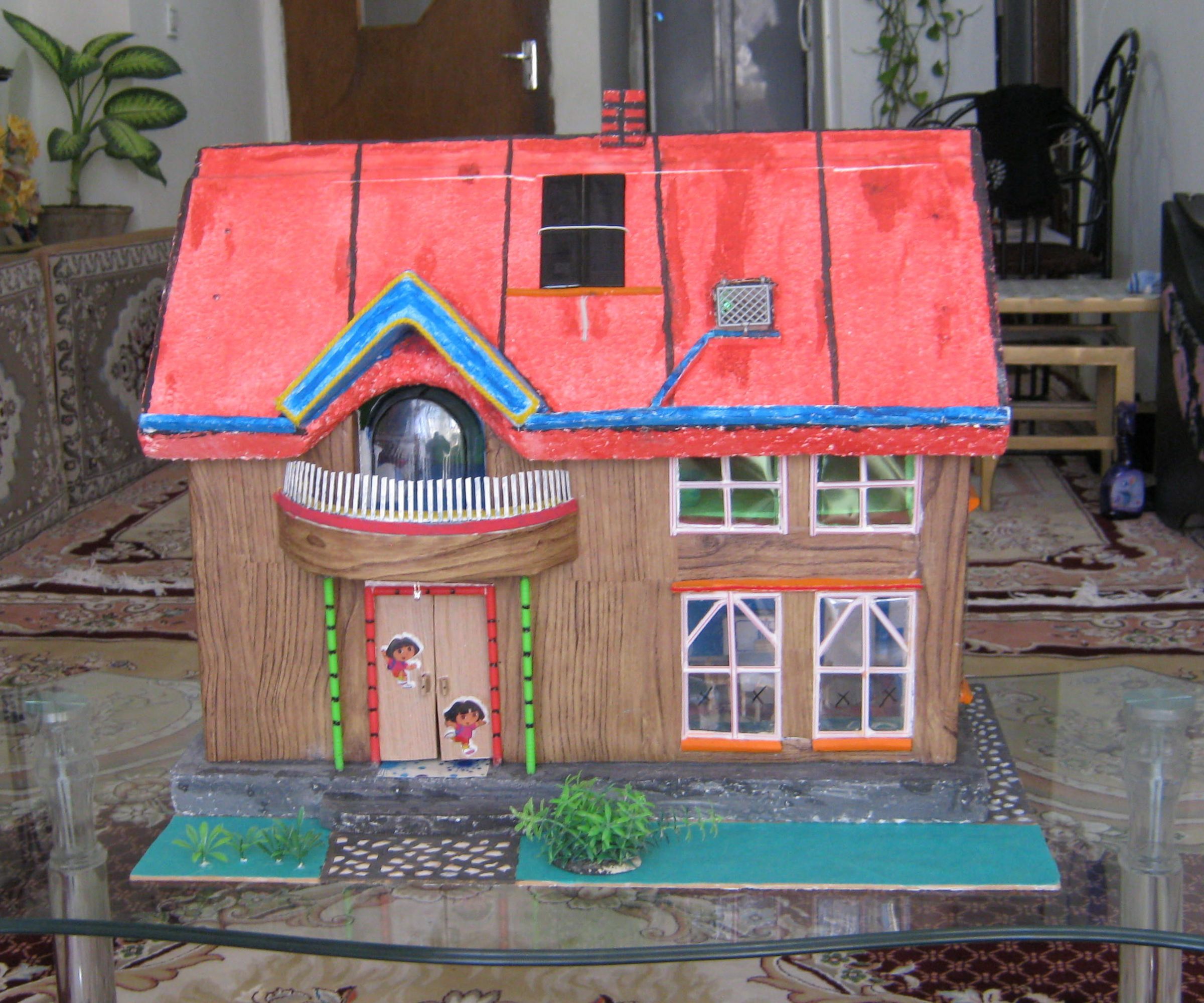 Barbie House with solar 