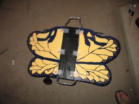 Bohemian Butterfly Bicycle Baskets