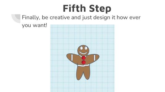 How to Create Gingerbread Men and Women in TinkerCAD