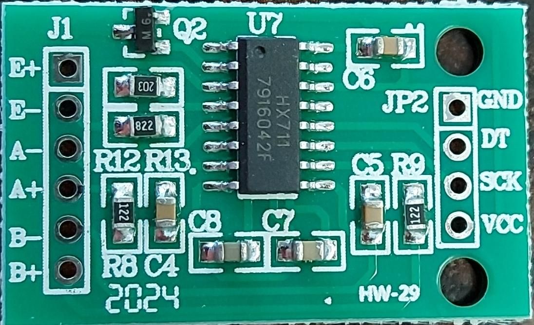 バイオヘンサーExotoning 11回分 How to Convert Your HX-711 Board From 10Hz to 80Hz : 6 Steps