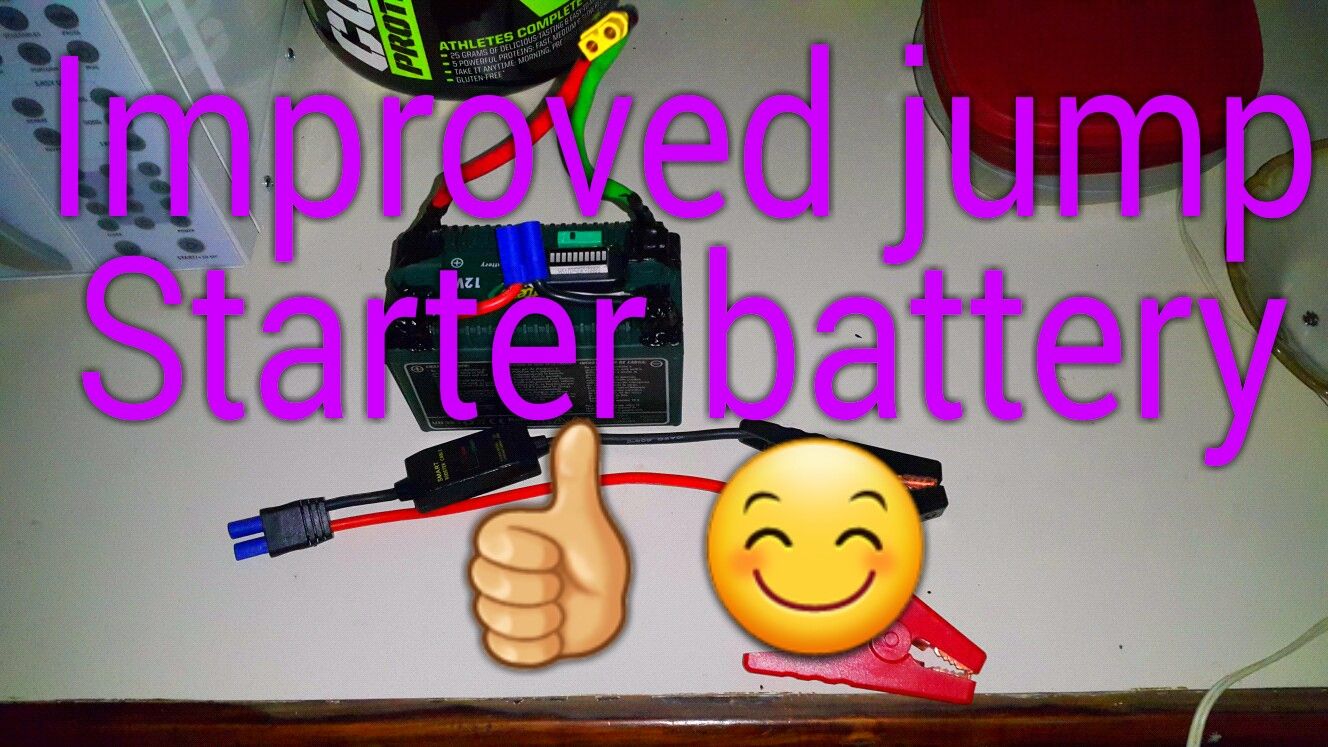Making My Jump Starter Battery Even Better. 