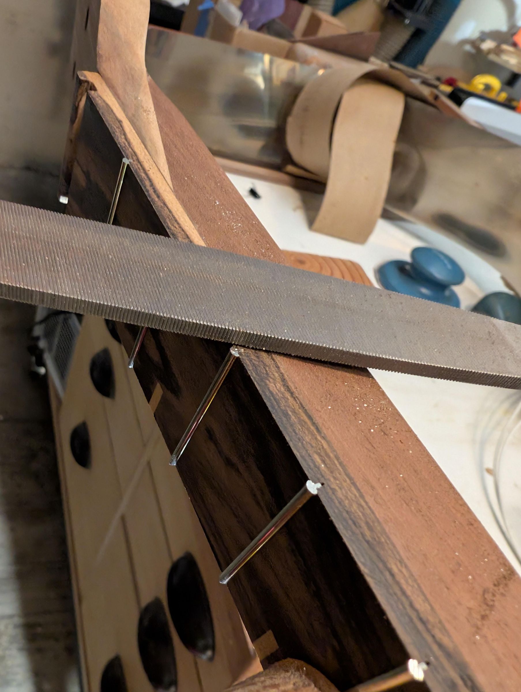 Installing the Frets