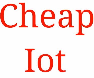Cheap Iot Using Arduino