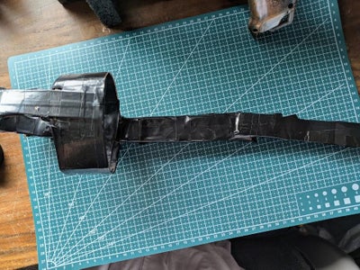 How to Steampunk a Nerf Elite Strongarm (Including How to Make a Gun Holder for It)