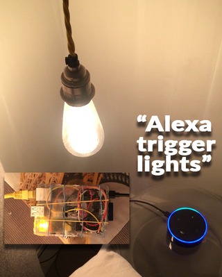 Alexa 2024 operated lights