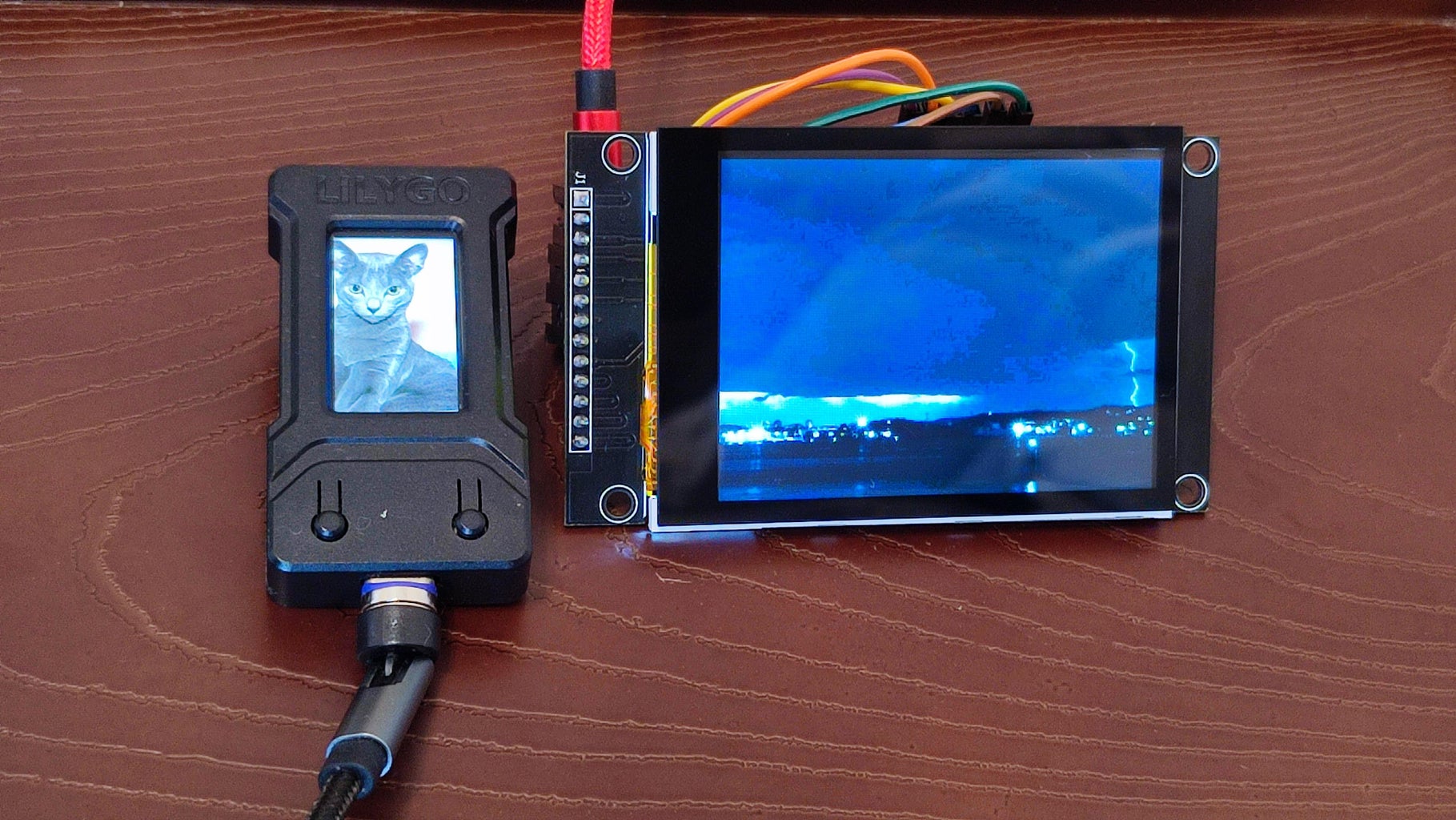 Simple Arduino Framework Raspberry Pi Pico / ESP32 TFT LCD Photo Frame ...