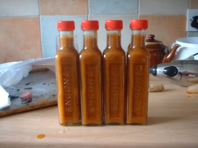 Roasted Hot Pepper Sauce (original Recipe)