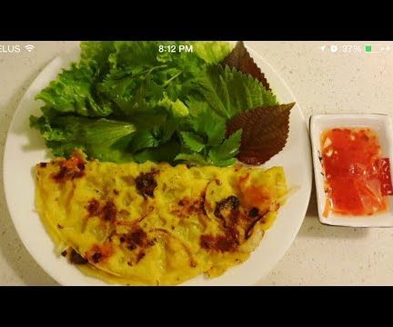 Vietnamese Pancake (Bánh Xèo) 