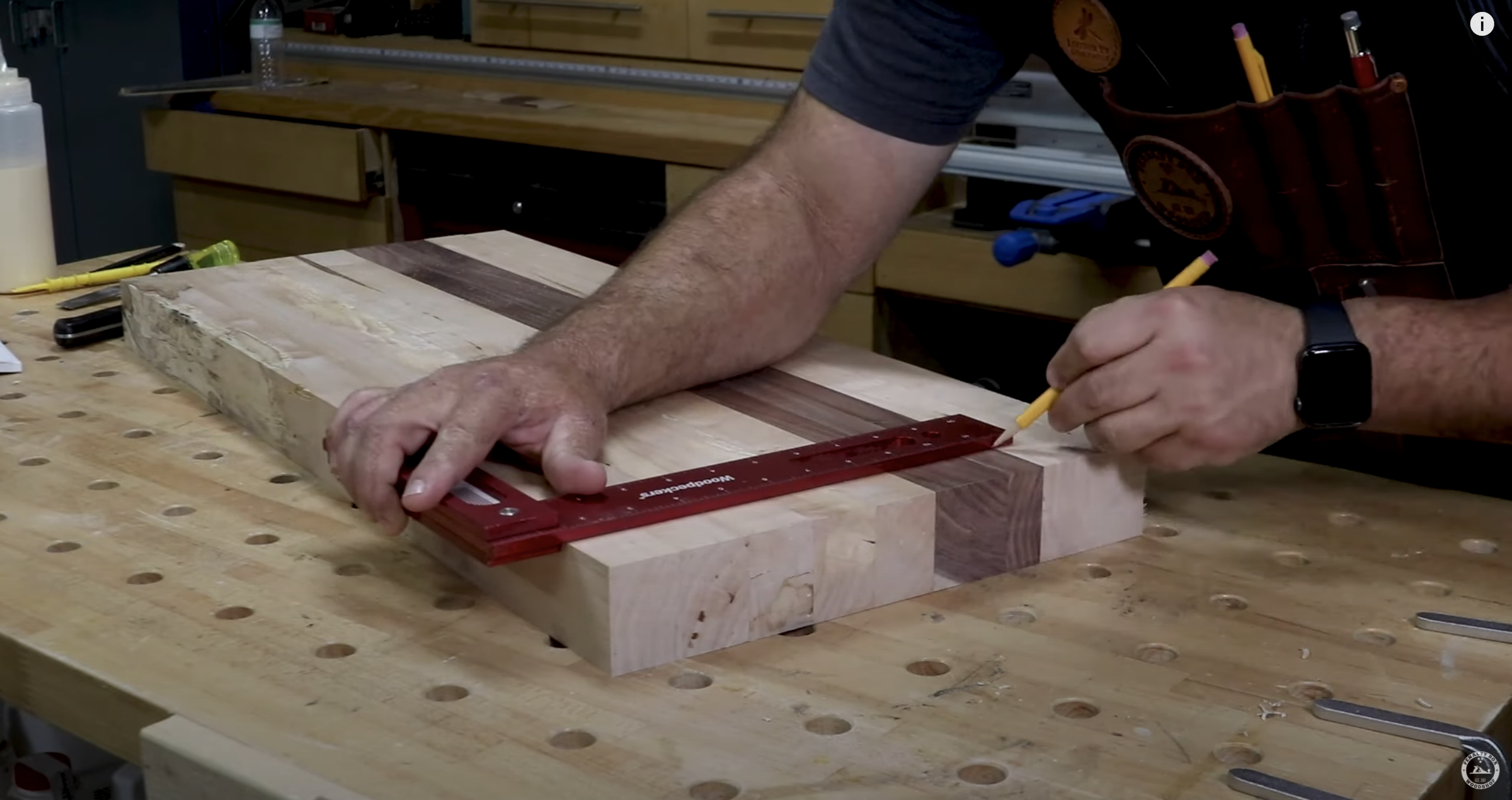The Ultimate Cutting Board With Knife Storage - DIY : 10 Steps (with ...