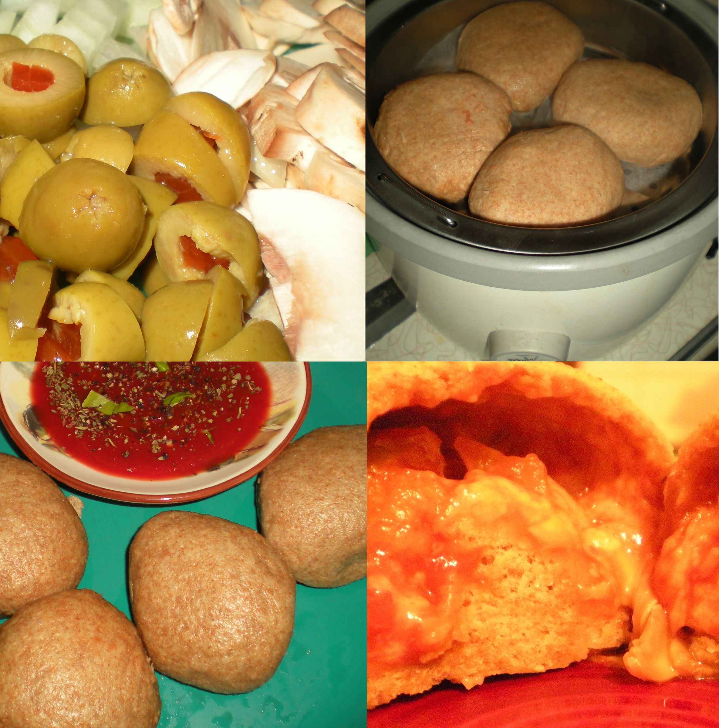 Rice Cooker Pizza