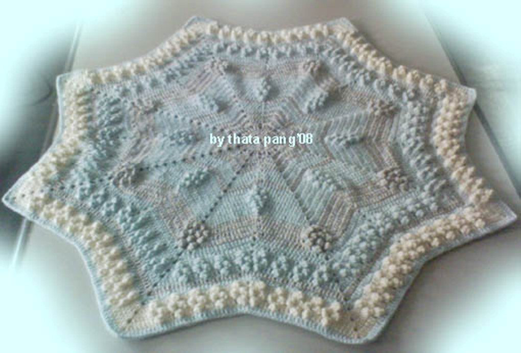 Star Pop Corn Baby Blanket