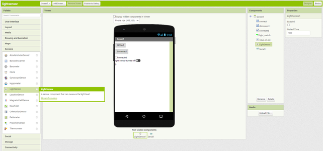 Sensors in Phone and Arduino | Serial Communication : 7 Steps (with ...