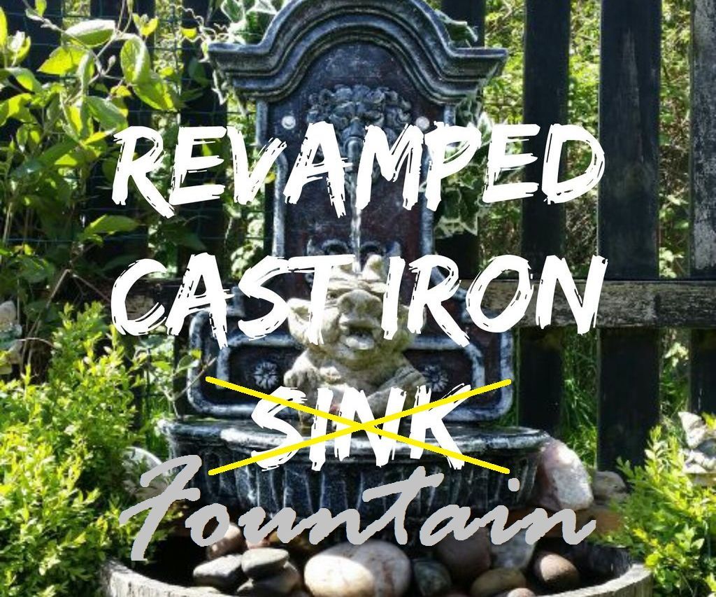 Revamped Cast Iron Fountain 6 Steps (with Pictures) Instructables