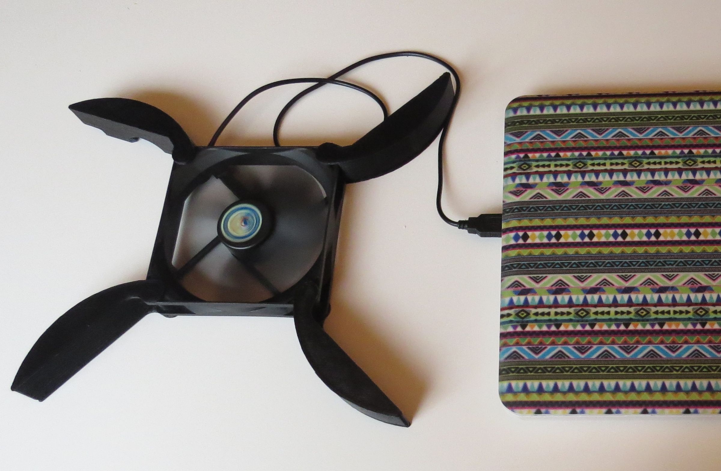 3D Printed Portable Laptop Cooler Pad