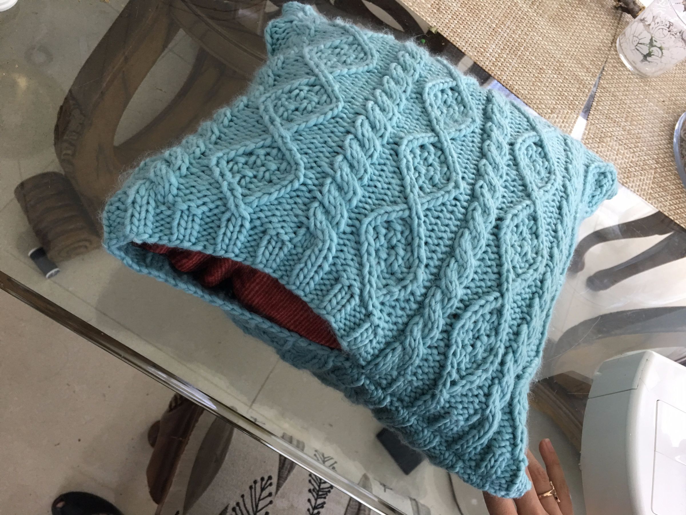 Scarf Cushion Cover 9 Steps (with Pictures) Instructables