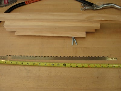 Sizing the First Pieces for the Frame.