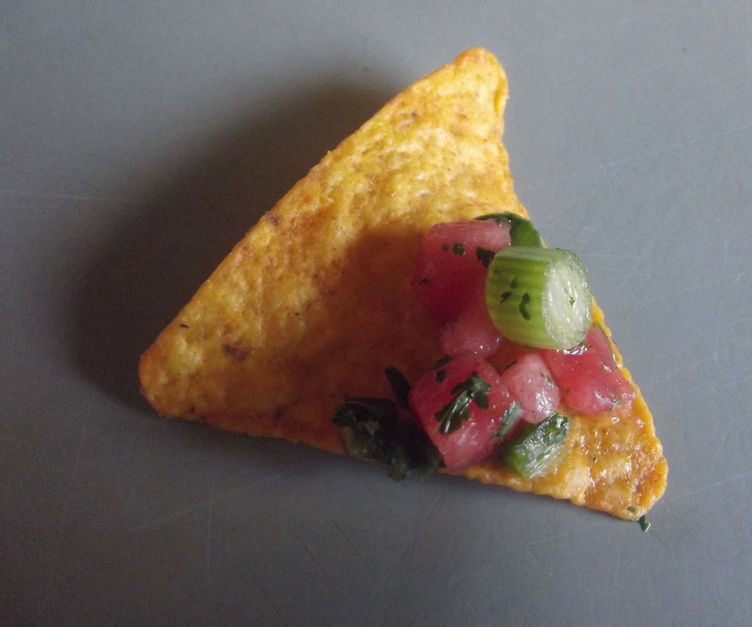 Watermelon Chervil Salsa