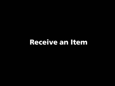 TOOLING CLOUD: Receive an Item