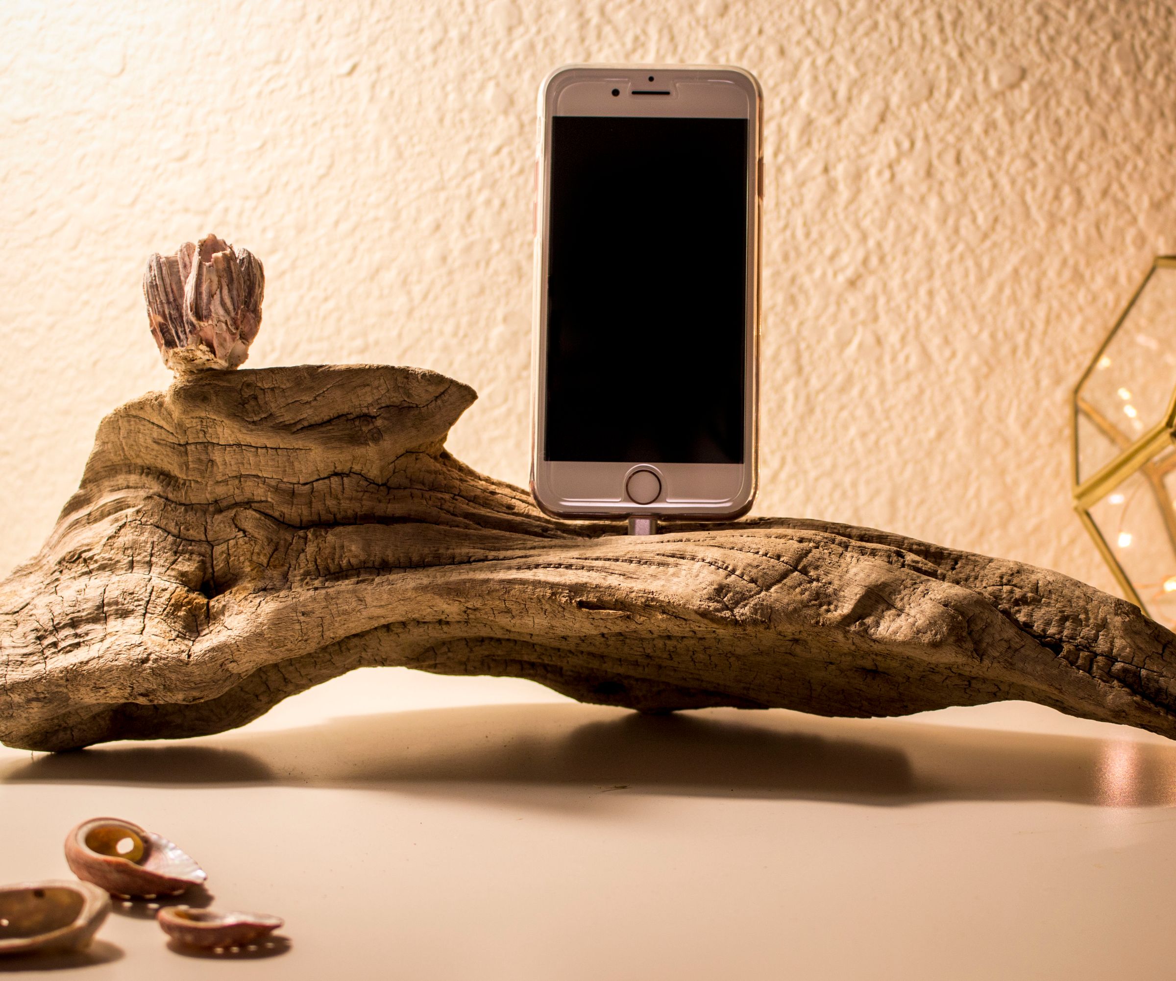 Driftwood IPhone Charger