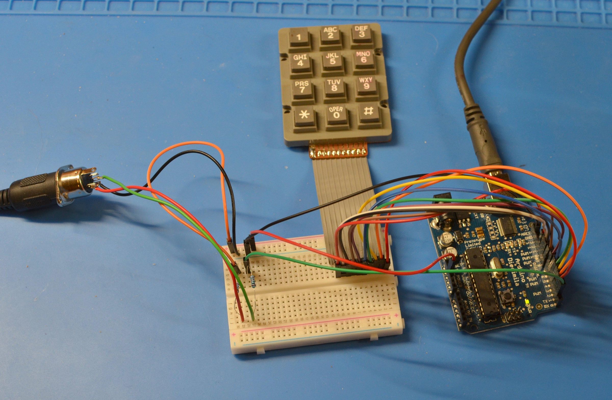 Touch Tone MIDI Phone 9 Steps (with Pictures) Instructables