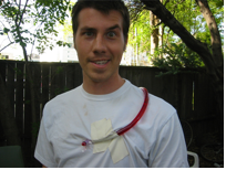 Attaching the Blood Shooter to the Actor 