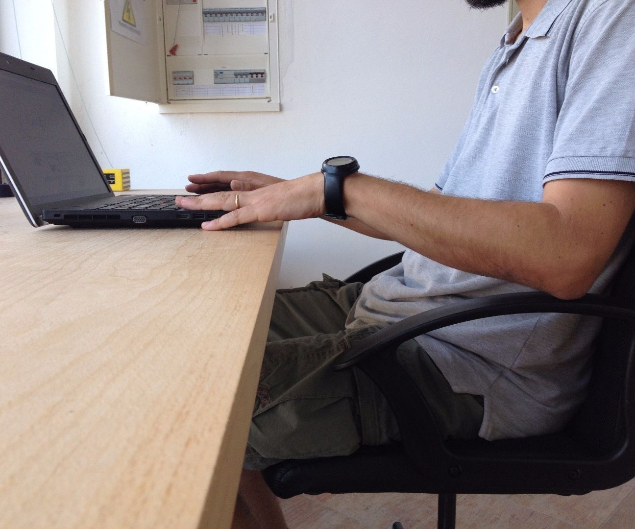 IKEA Chair Ergonomic Hack, 3D Printed