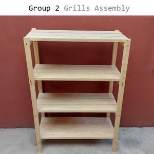 Building the Grills of Our Shoe Rack