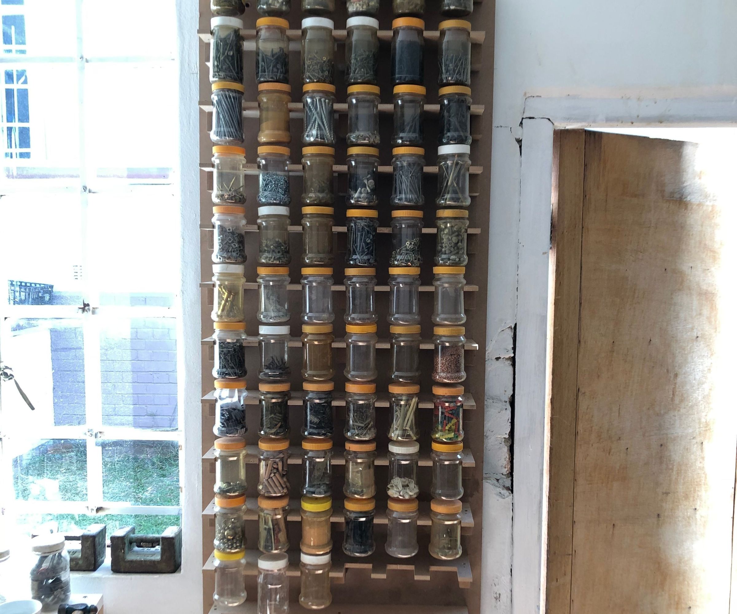 Plastic Jar Organizer