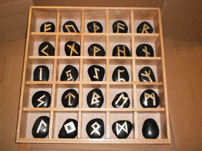 Engraved Stone Rune Set and Decorated Storage Box : 11 Steps (with ...