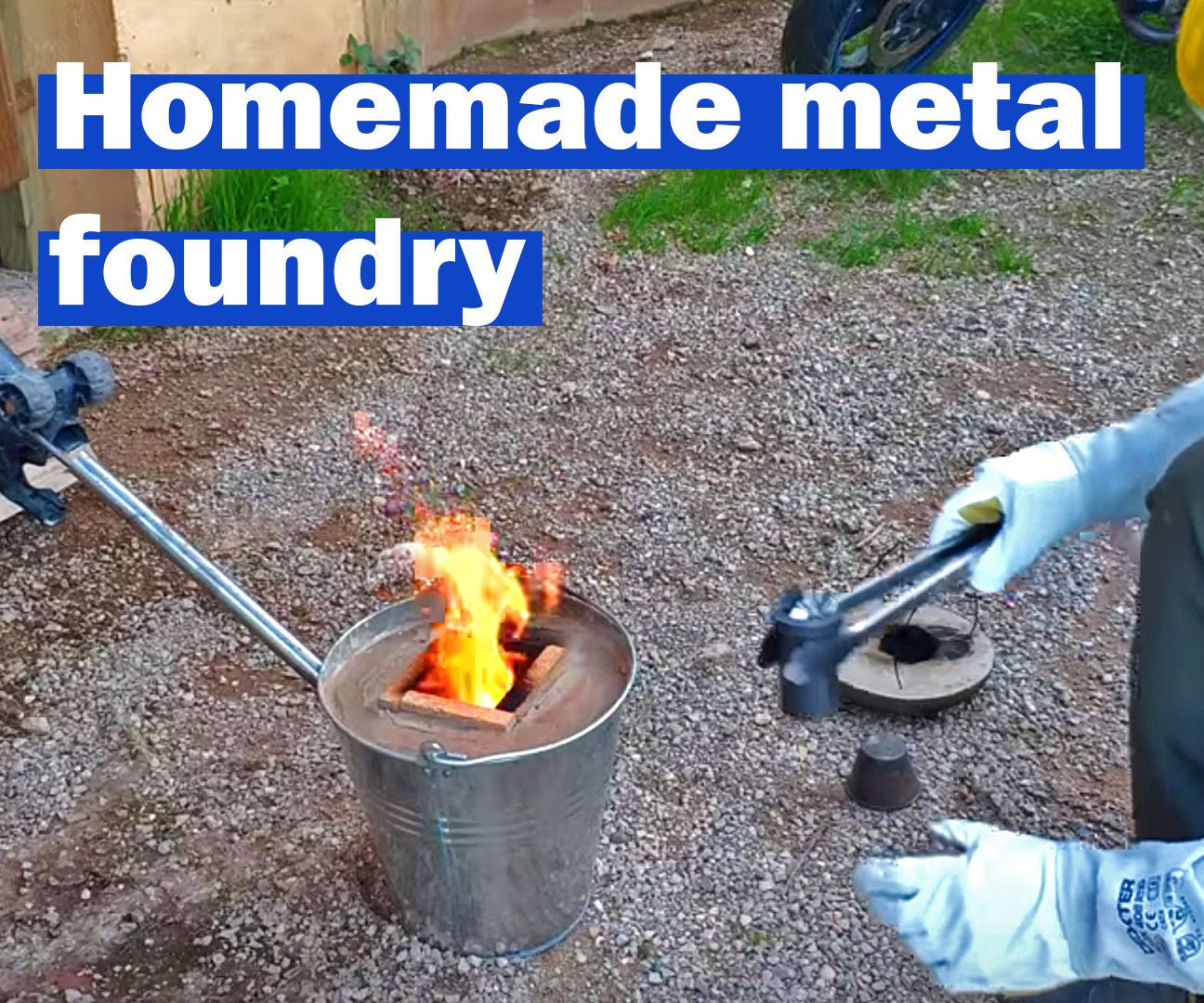 How to Make the Simplest Metal Foundry