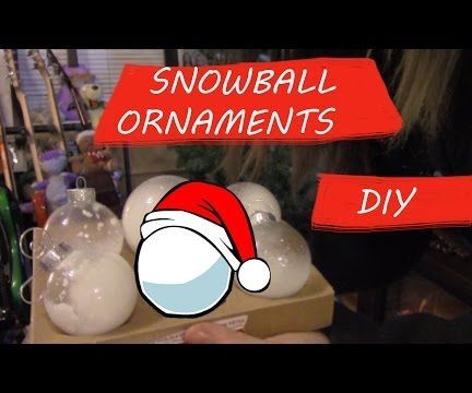 OMBRE GLASS SNOWBALL ORNAMENTS