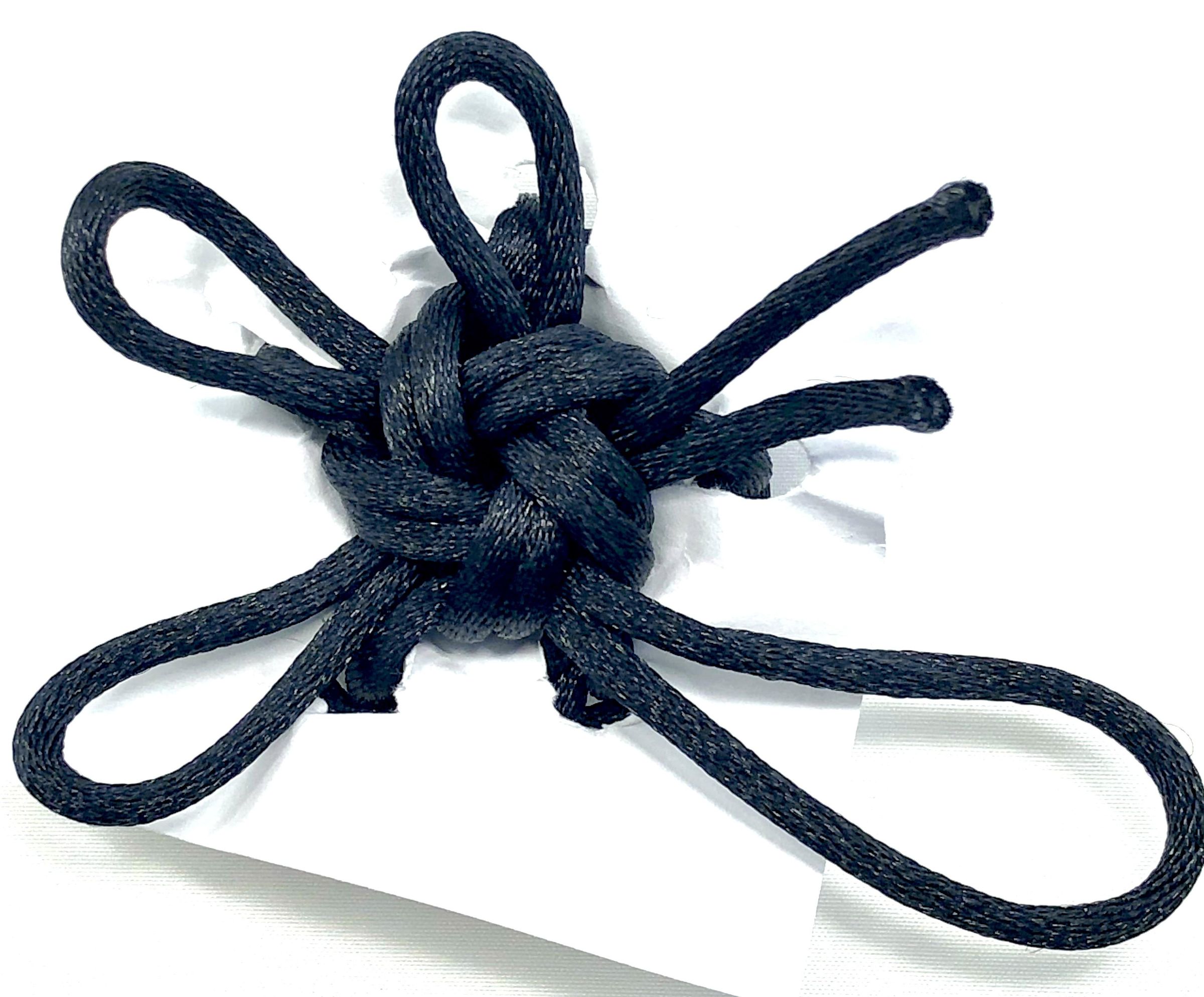 Mat Faced Good Luck Knots 5 Steps Instructables