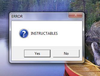 Any Kind of ERROR You Want...