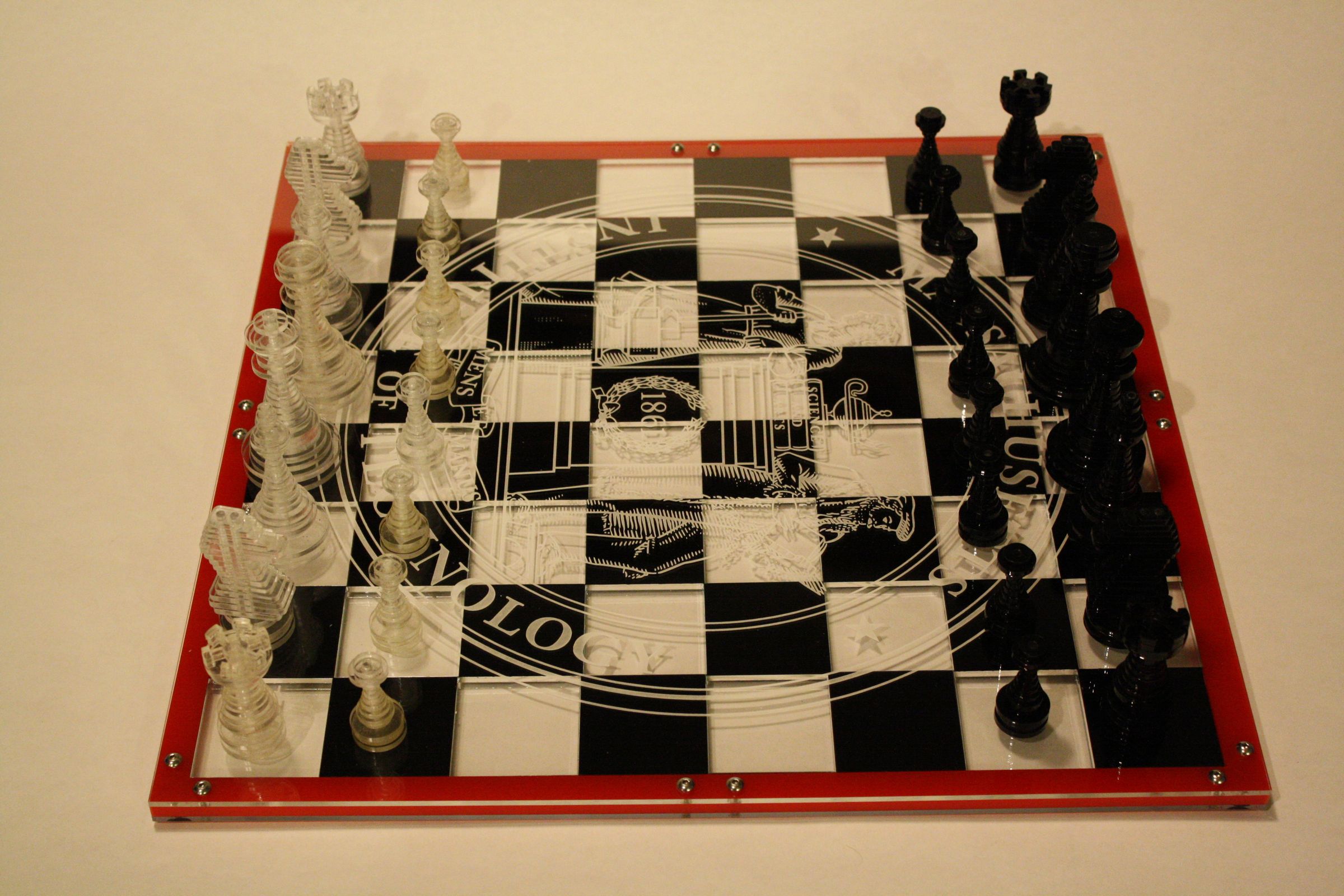 Custom Acrylic Chess Board