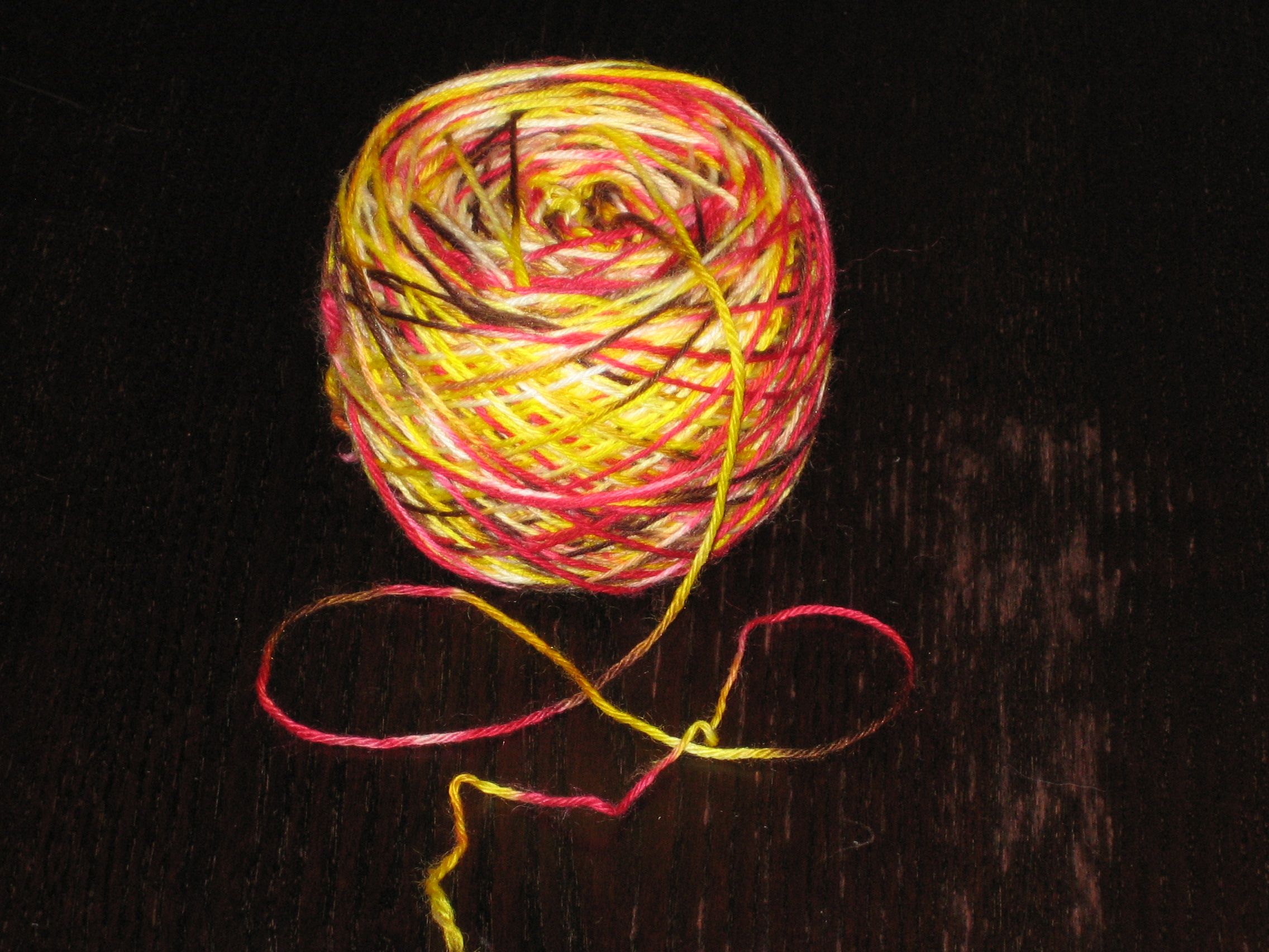 How to Dye Yarn: Handpainting