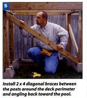 Pool Pier Install How to Build a Pool Deck : 5 Steps - Instructables