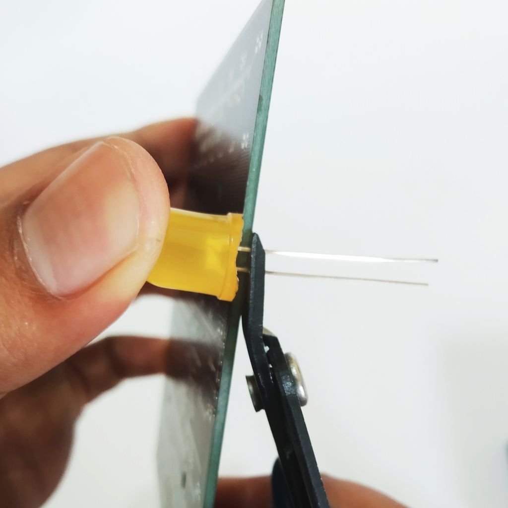 First Time Soldering LED D30